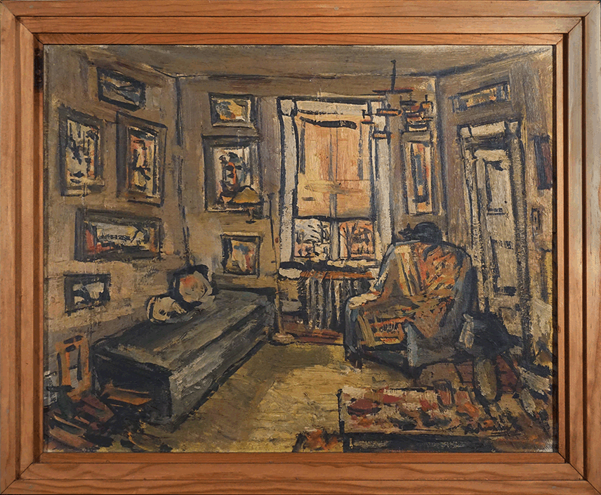 Living room on Pine Street